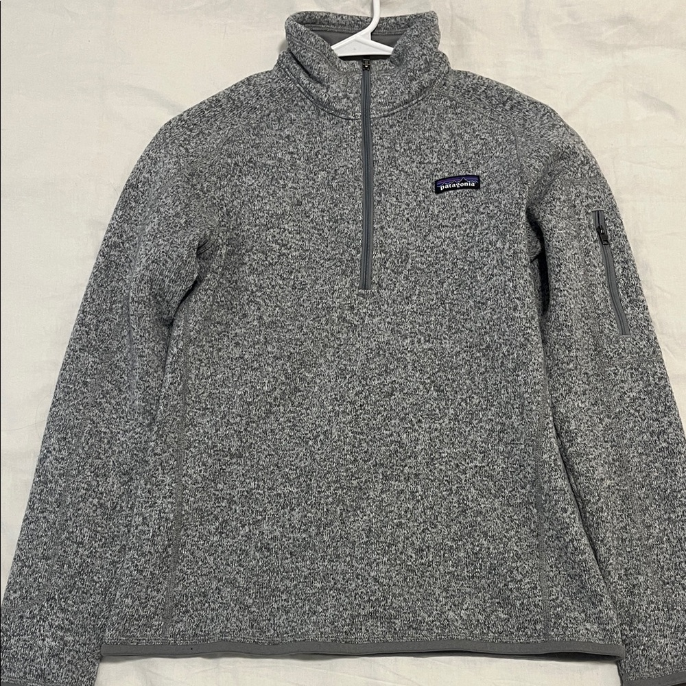 Patagonia Women’s Zip Up Gray Sweater